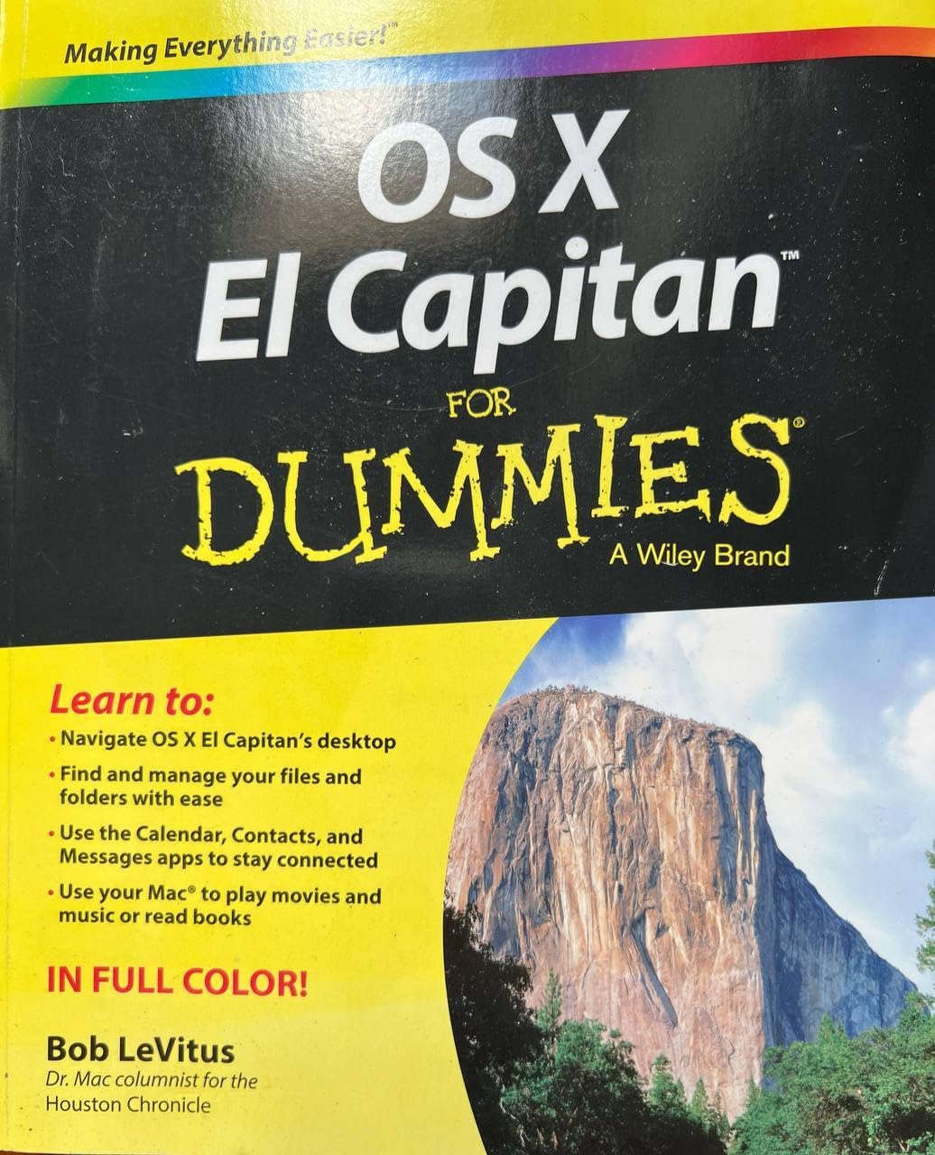 OS X El Capitan for Dummies