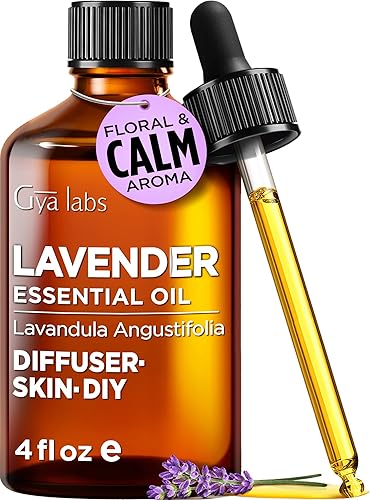 Miniatura 29 de Gya Labs - Aceite esencial de lavanda para aliviar el estrés, dormir y relajación, de uso tópico para piel seca e irritación, inhala para aliviar la