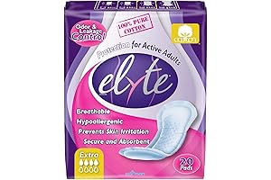 Organyc Elyte Light Incontinence Pads Extra: Providing Premium Comfort and Protection