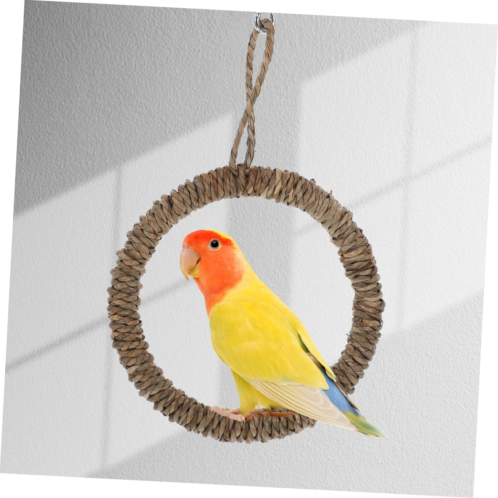 BESPORTBLE 5sets Giocattoli Per Uccelli Resistente All Usura Altalena Per Pappagalli e Piccoli Uccelli Accessorio Da Gabbia Decorativo e Funzionale Per Intrattenimento e Riposo