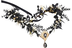 Gothic Flower Elf Crown for Women & Girls