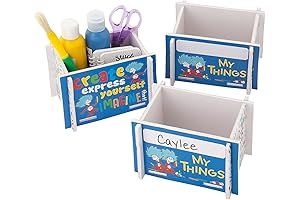 Dr. Seuss My Things Desktop Organizers - Stay Organized with Literary Flair
