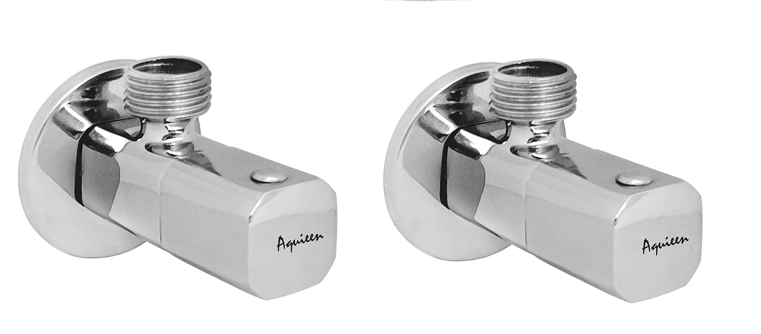 Aquieen Full Brass Heavy Angle Valve with Wall Flange (2, Square) (B0788PB35V) Amazon Price History, Amazon Price Tracker