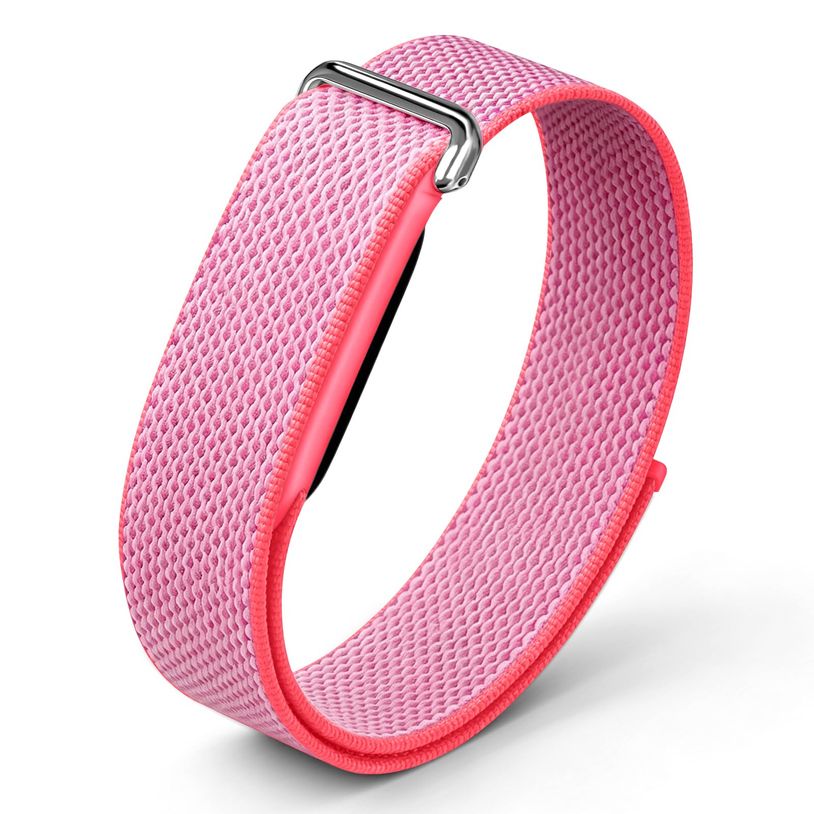 Zspoly Sport Nylon Loop Armband kompatibel mit Google Fitbit Air,Weicher atmungsaktiver Armbandaustausch kompatibel mit Fitness,Mikro-verstellbare Leistungsschleife für Screenless Tracker
