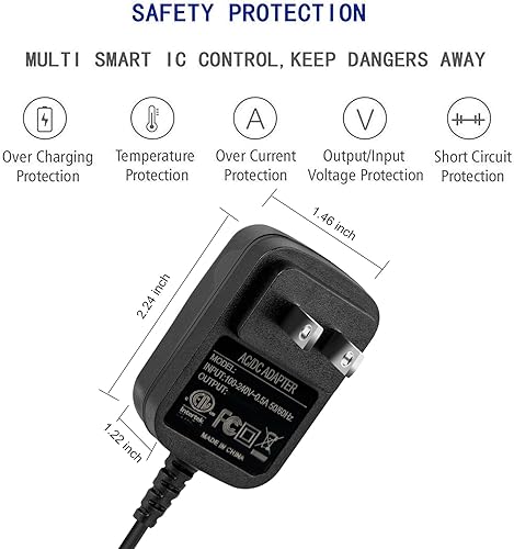 Miniatura 5 de Cargador de aspiradora de piscina para Intex 28620 28620E 28620EP 12269 CL1704 inalámbrico automático robótico aspiradora de piscina Cable de