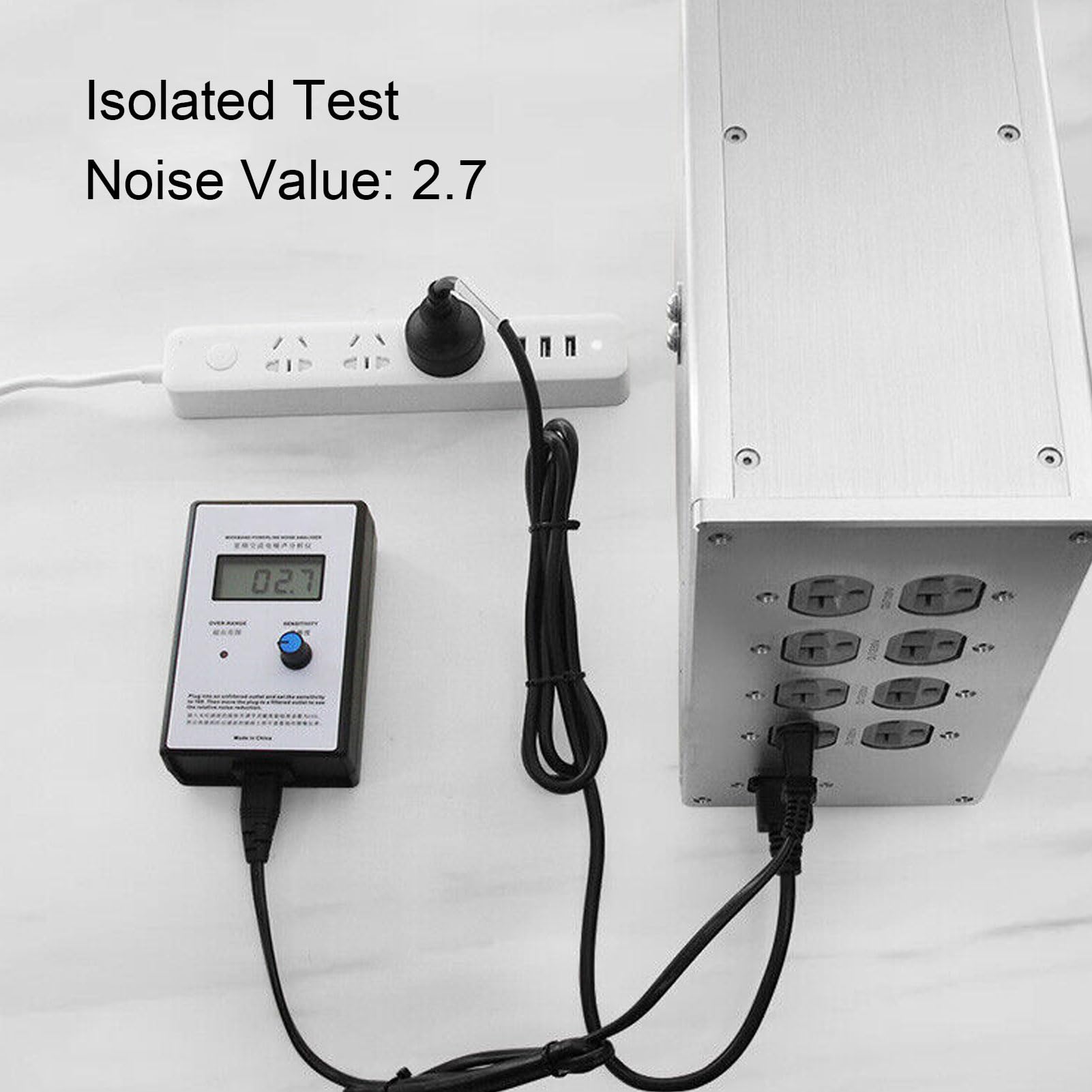 Mini OLED Digitales AC-Geräuschmessgerät EMI Noise Meter Power Ripple Analyzer