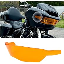 Headlight Lens Cover for Harley, Front Headlamp Protection Cover Waterproof Anti-scratch Lenses Guard for Harley Davidson CVO Road Glide FLTRXSE 2023-2024/ST 2024 Accessories (Orange)