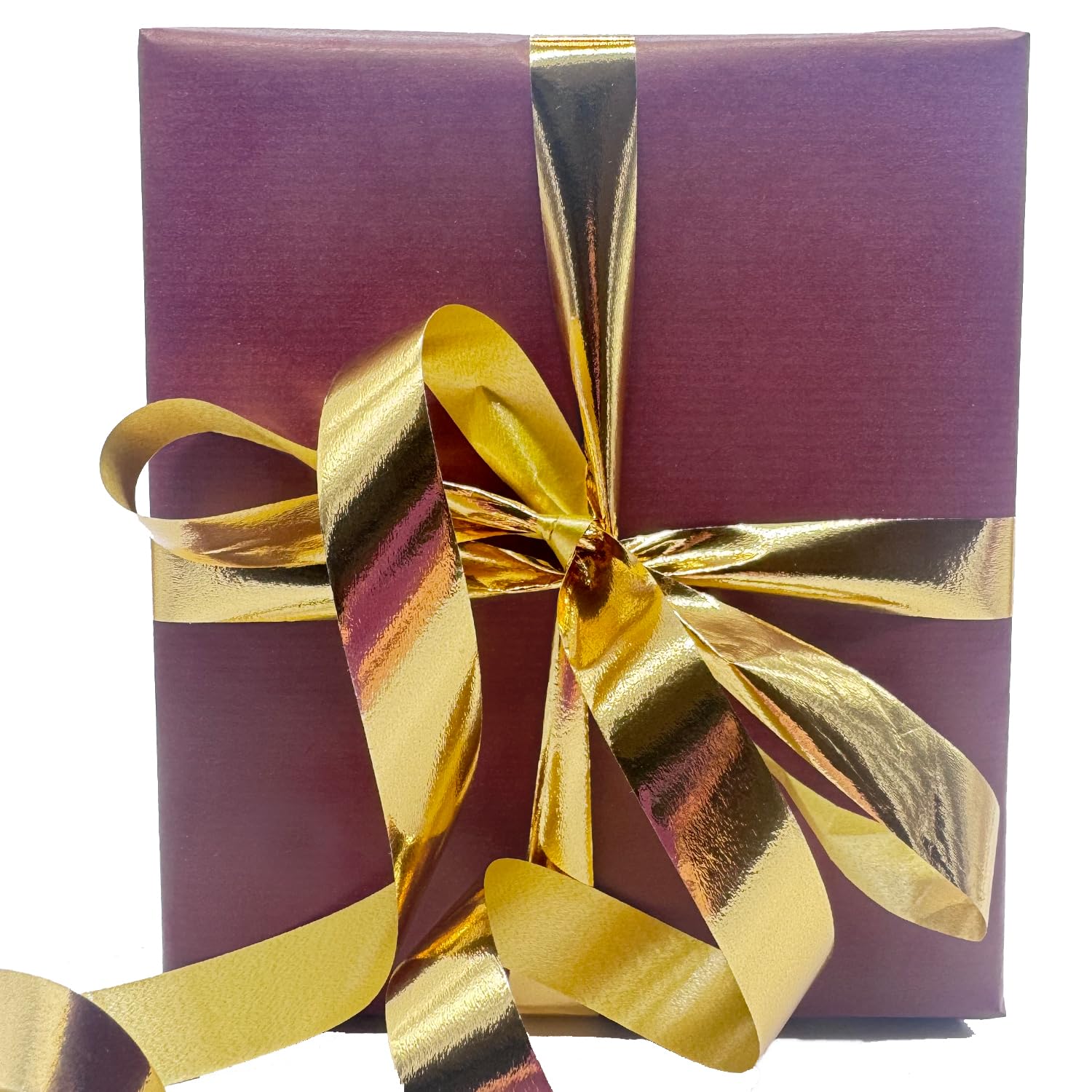 PAKOT | Papel de Regalo Kraft Verjurado – Bobina – Granate – 70 cm x 100 m – 1 Rollo para Envolver Regalos, Packaging, Tiendas y Presentaciones