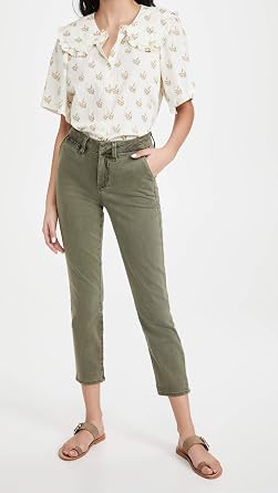 PAIGE Women's Romy Welt Pocket Trouser