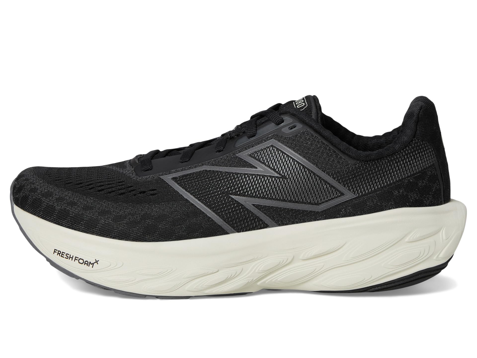 New Balance Fresh Foam X 1080 V14 - Tenis de Correr para Mujer, Negro/Phantom/Sal Marina., 39 EU