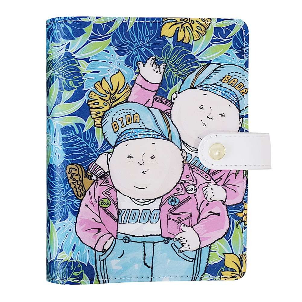 Buy Labon's 6 Round Ring A6 Binder Softcover PU Leather Zippered