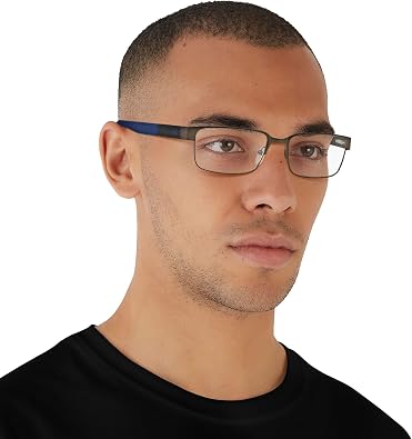 Armani Exchange mens Ax1017 Rectangular Prescription Eyewear Frames