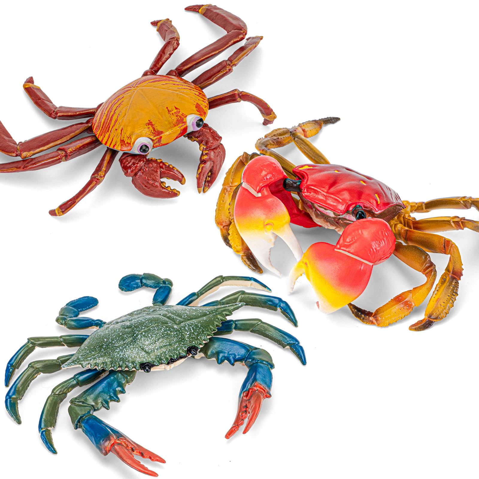 Ocean Fish Toys - 10 Piece Set for Kids -10