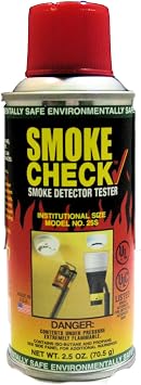 Home Safeguard 25S 2.5-Oz. Smoke Detector Tester Spray 12 Per Package