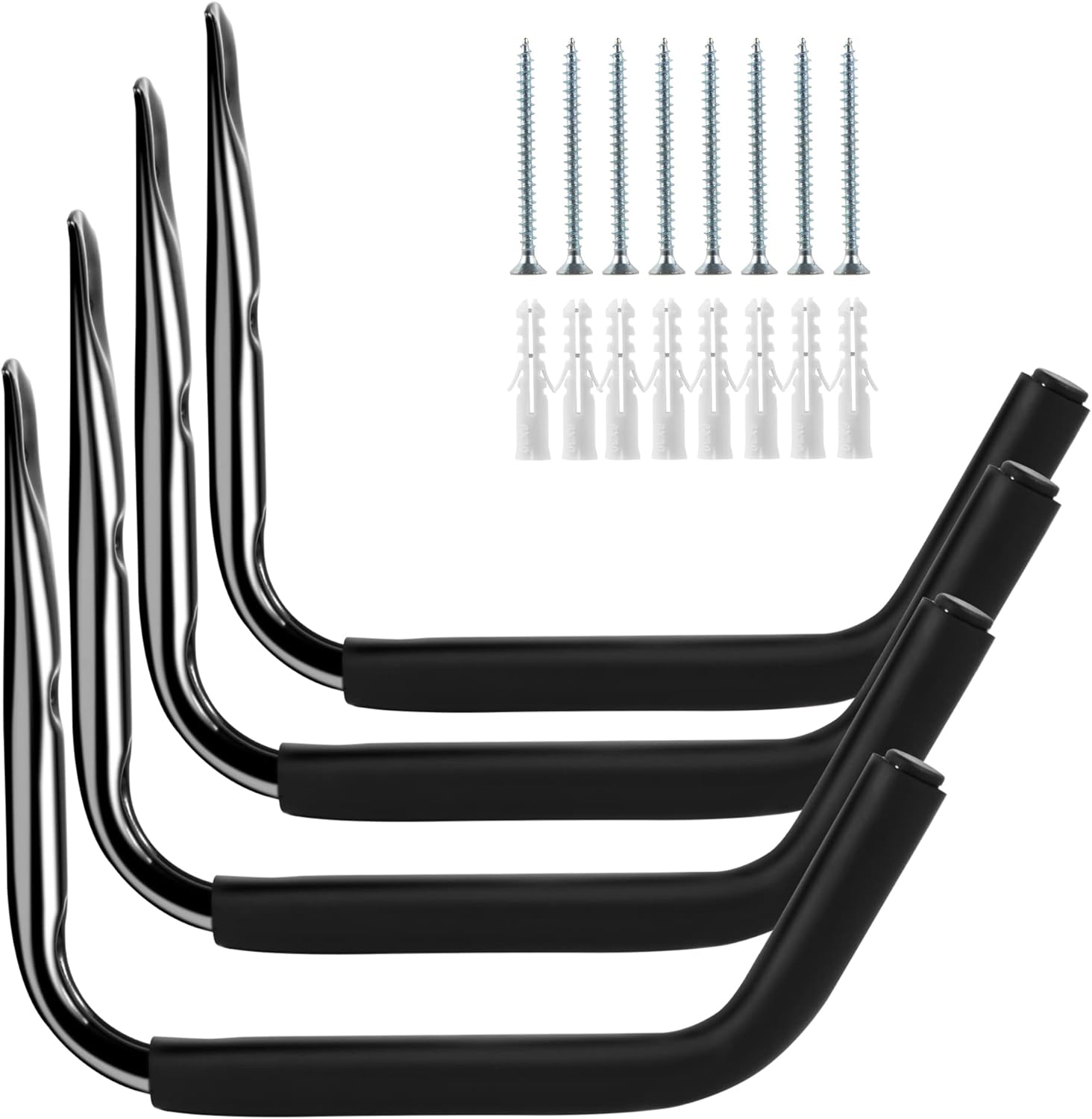 Sinoer Heavy Duty Kayak Storage Hooks Set Garage Kayak Wall Hangers