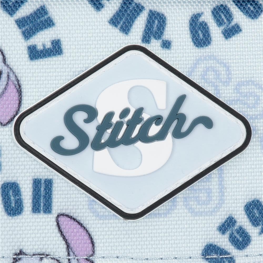 Joumma Disney Stitch Keep Going Mochila 2 Ruedas Azul 32x45x21 cm Poliéster 30,24L