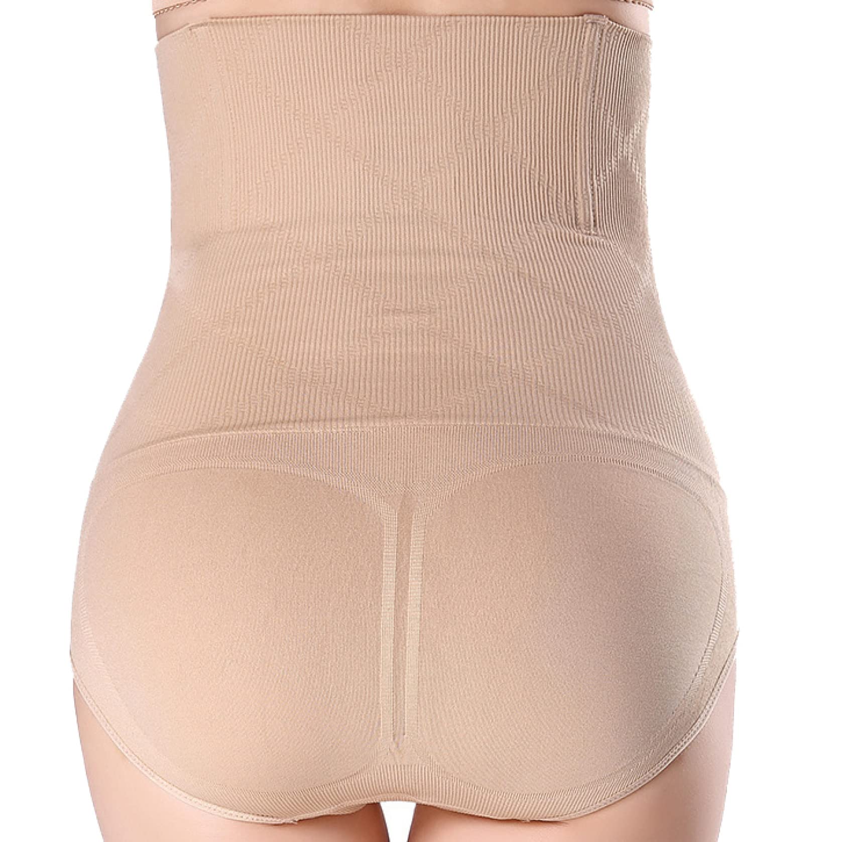 Ropa Moldeadora de Cintura Alta Levantador de glúteos sin Costuras para Mujer Bragas con Control de Barriga Bragas Moldeadoras de Cuerpo para Mujer