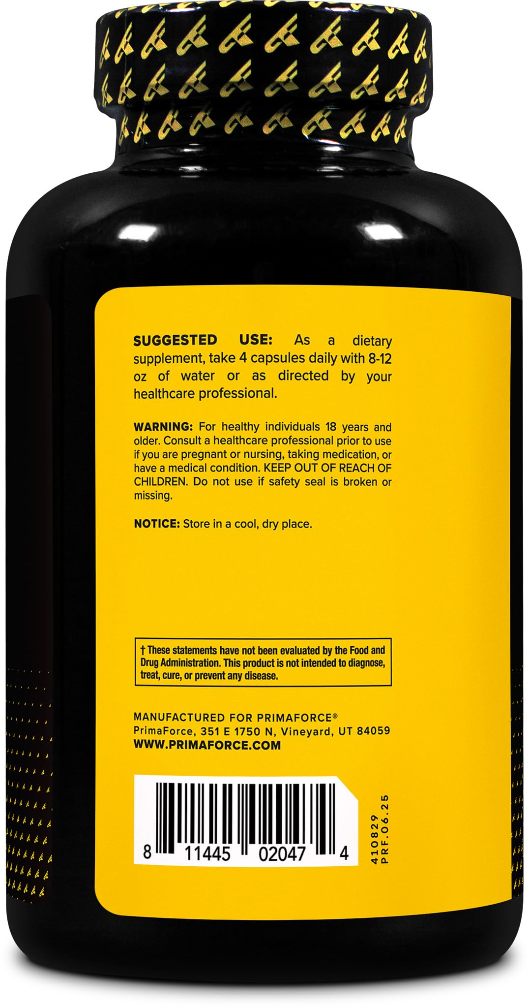 Primaforce L-Citrulline 3000mg, 240 Capsules, 60 Servings — Amazon image 3