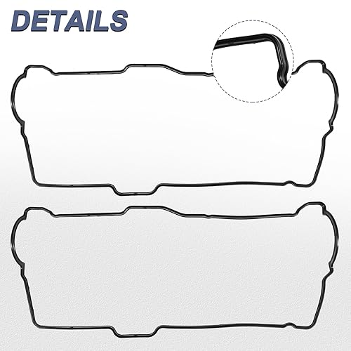 Miniatura 7 de AUTOBABA Juego de juntas para tapa de válvula de cilindro de motor de repuesto VC203 VS50422R MS 95899 compatible con Toyota 4Runner 1996-2002 3.4L