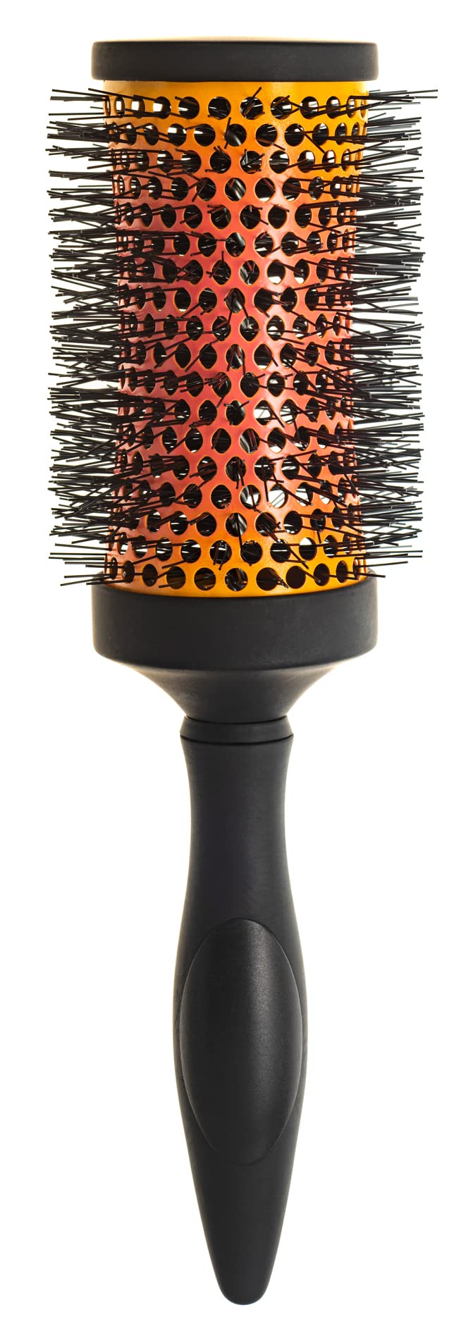 Head Jog 25mm Heat Radial Brush – Thermal Ceramic Barrel Brush for Blow-Drying, Curling and Straightening – Adds Volume and Shape to Wavy or Straight Hair – Professional Hairdressing Tool