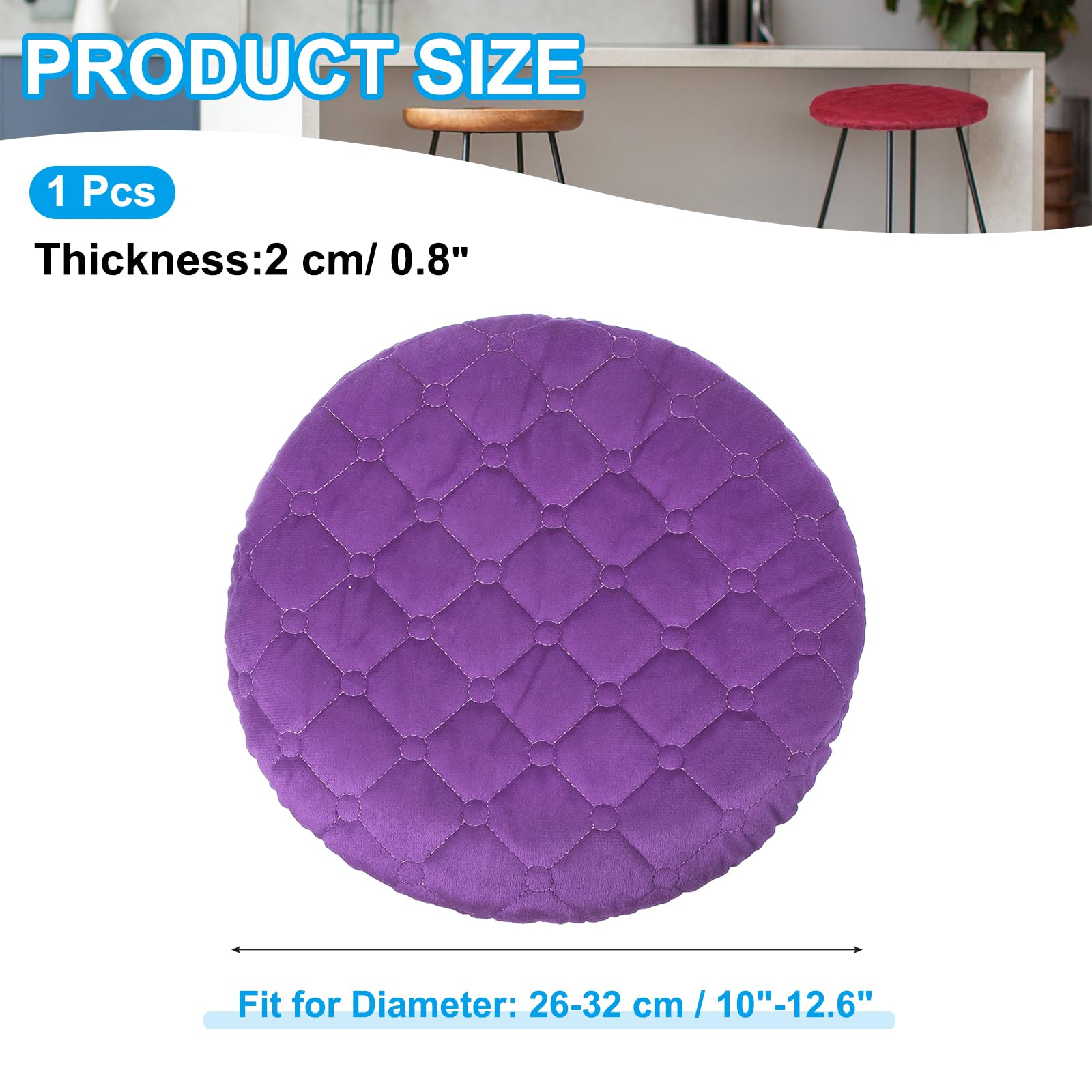 PATIKIL Stool Covers Round - Image 2