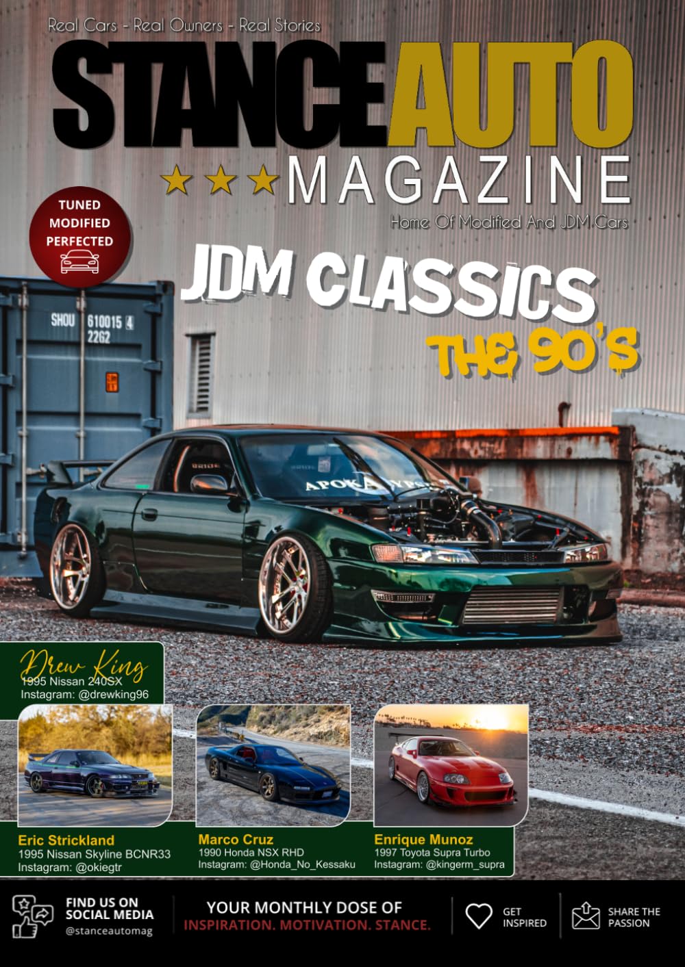Stance Auto Magazine JDM Classics The 90s (Stance Auto Magazine Specials)
