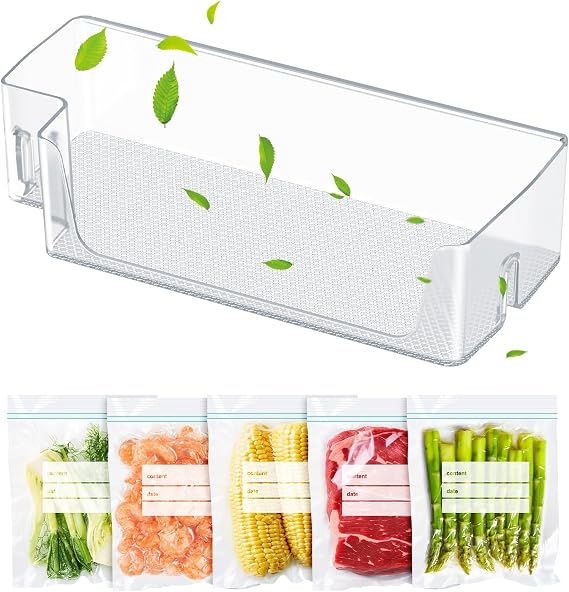 UPGRADED DA97-20638A Refrigerator Door Bin Shelf Replacement for Samsung Fridge Parts Right Door Shelf Bin RS27T5200SR RS27T5201SR RS22T5561SG RS27T5561SR RS22T5201SR DA97-20638A Refrigerator Door Bin