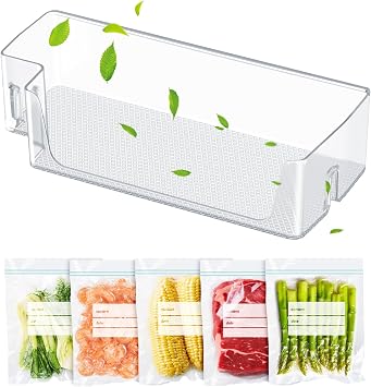 UPGRADED DA97-20638A Refrigerator Door Bin Shelf Replacement for Samsung Fridge Parts Right Door Shelf Bin RS27T5200SR RS27T5201SR RS22T5561SG RS27T5561SR RS22T5201SR DA97-20638A Refrigerator Door Bin
