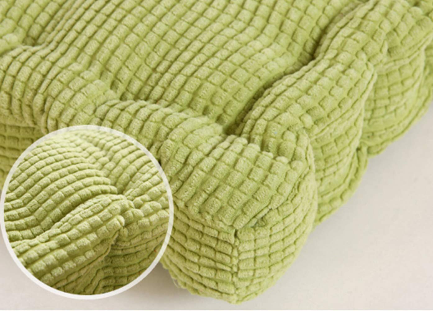 Set Di 4 Cuscini Per Sedia In Poliestere 40 X 40 Cm Grigio