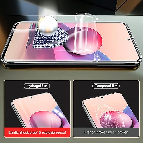 Miniatura 2 de Protector de pantalla de película de hidrogel para Xiaomi 12T 5G12T Pro 5G (6.67 pulgadas), TPU suave HD transparente Protector de pantalla (no