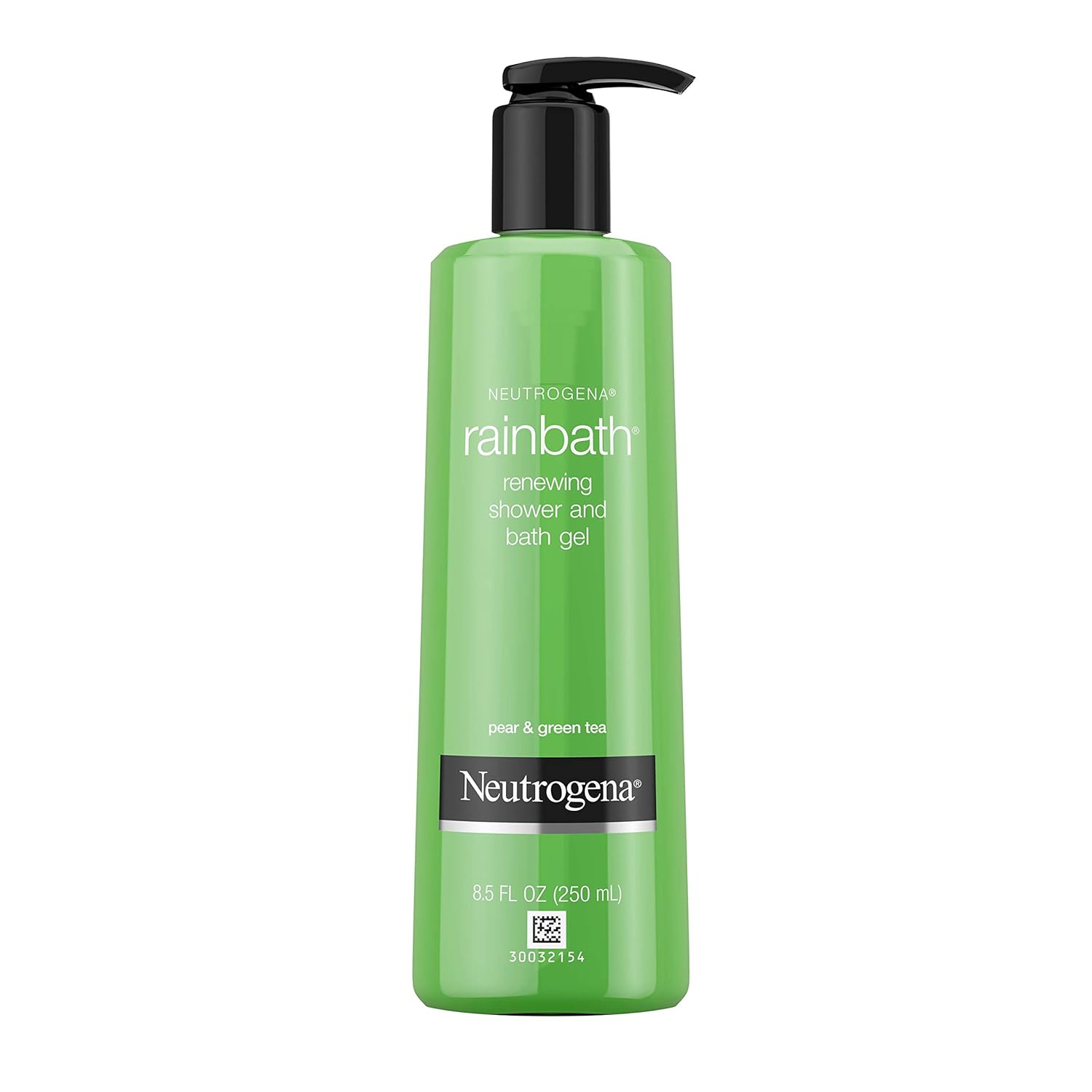 Neutrogena Rainbath Renewing Shower And Bath Gel, Moisturizing Body Wash and Shaving Gel with Clean Rinsing Lather, Pear & Green Tea Scent, 8.5 fl. oz