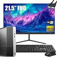 Amazon.com: HP ProDesk 400 G5 SFF Desktop Computer with 21.5