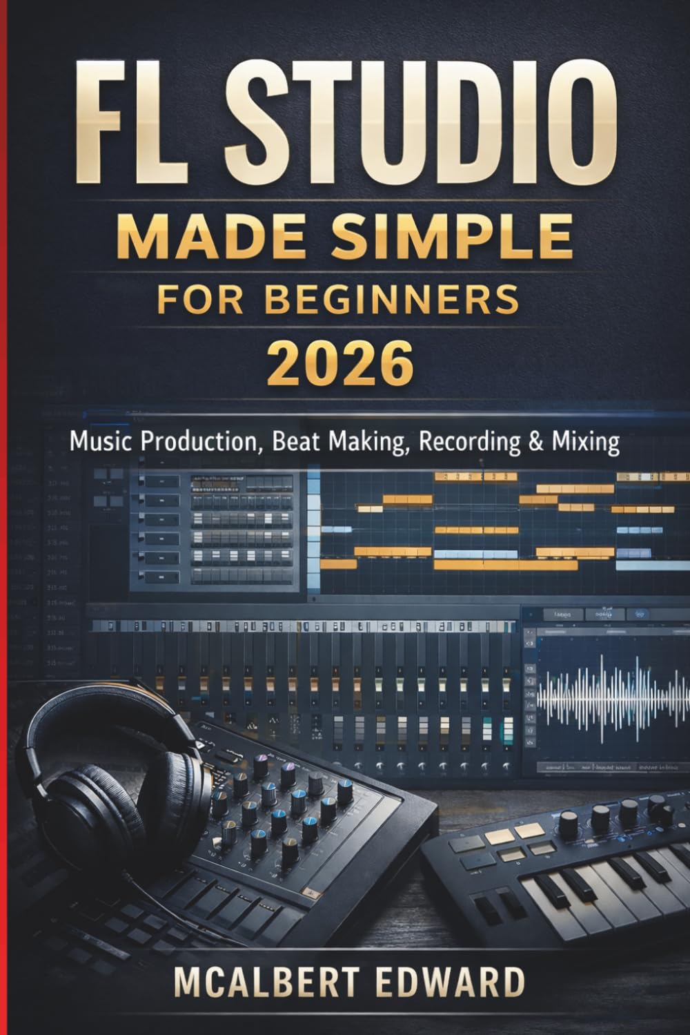 FL STUDIO MADE SIMPLE FOR BEGINNERS 2026: Music Production, Beat Making, Recording & Mixing