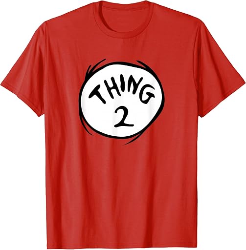 Dr. Seuss Thing 2 Emblem T-Shirt