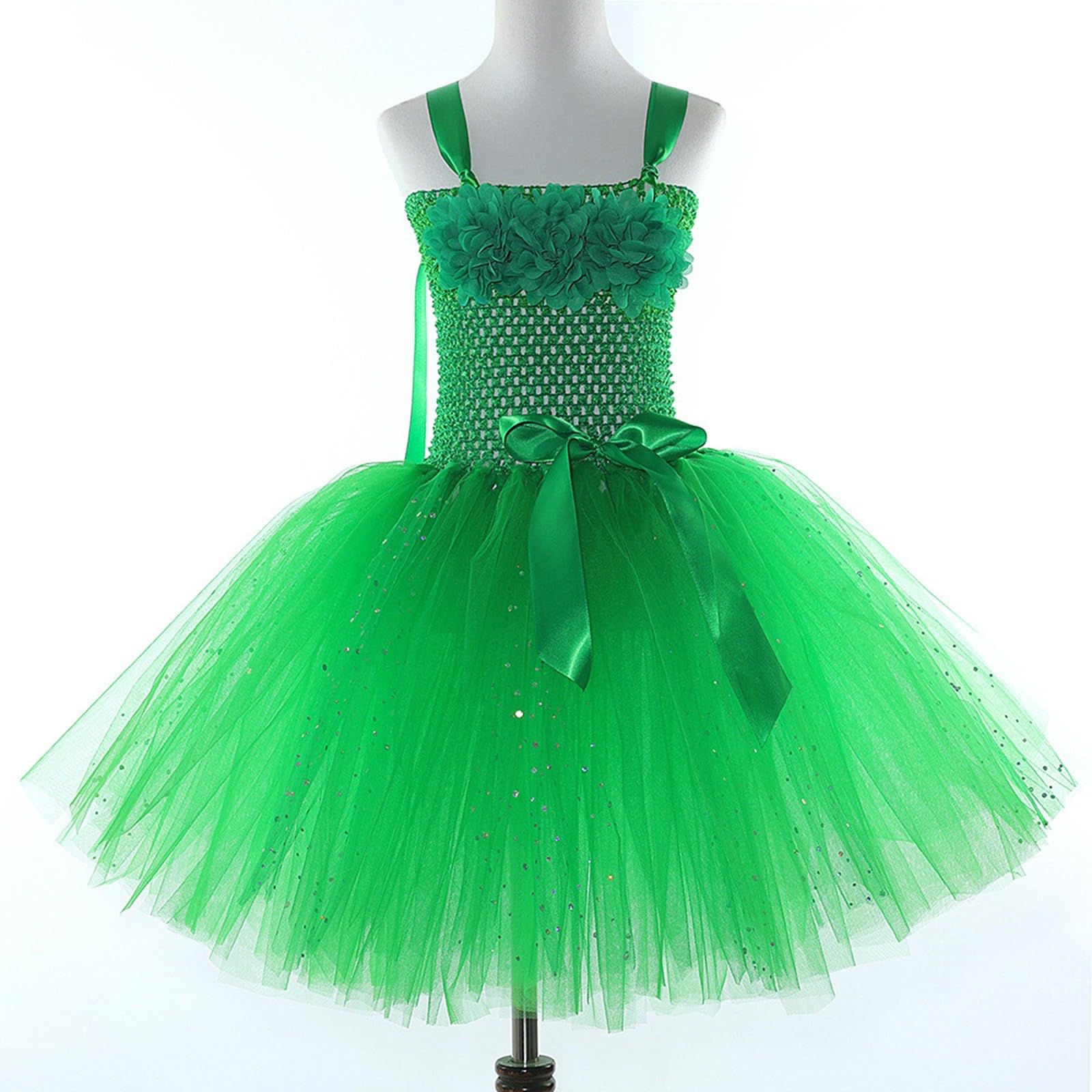 Incantevole costume da fata per ragazze con bacchetta magica fiori per feste di compleanno fantasiose giochi di travestimento