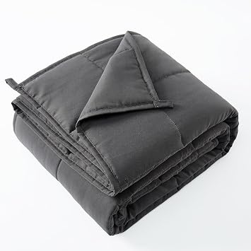 Weighted Blanket - 3 lbs Grey Heavy Blanket - Breathable Blanket36 * 48 inches, 3 lbs