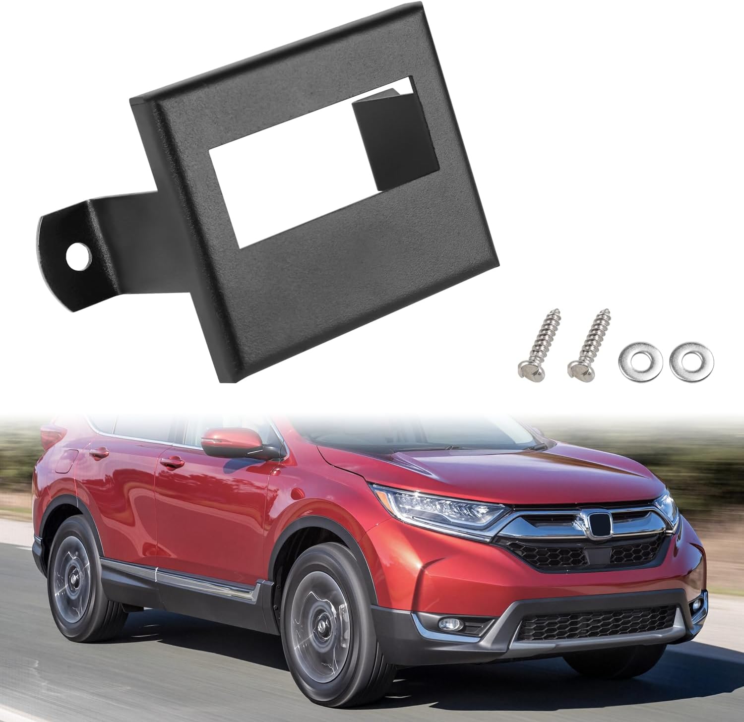 Front Bumper Radar Sensor Protector Cover Compatible with for Honda CR-V All Models 2017-2022 Radar Sensor Anti Theft Protection Guard Bracket Accessories