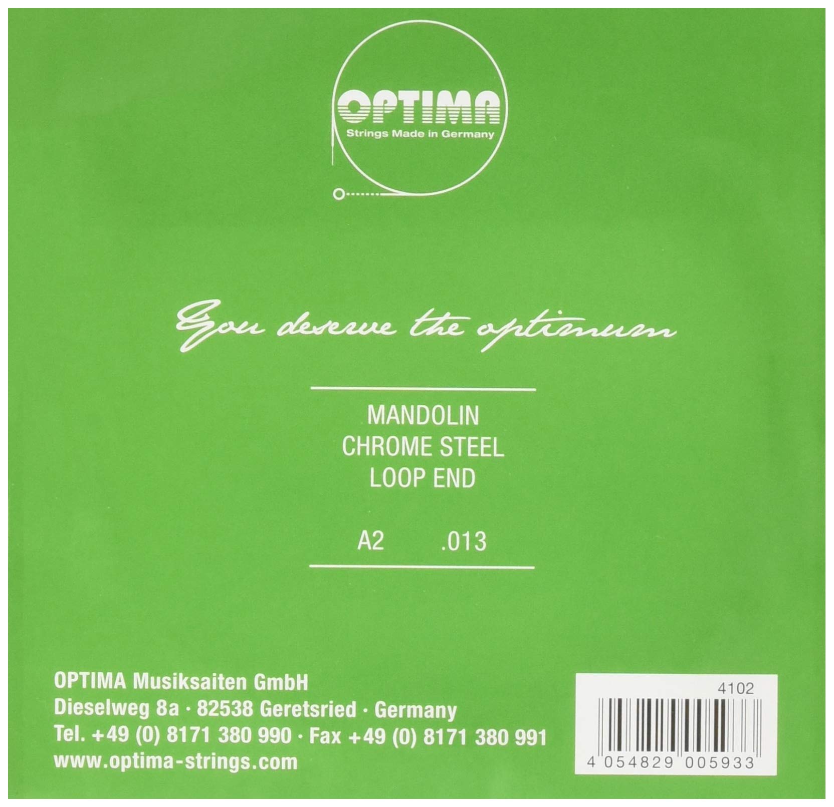 Destorcedora mandolin, brass, 5/8 '