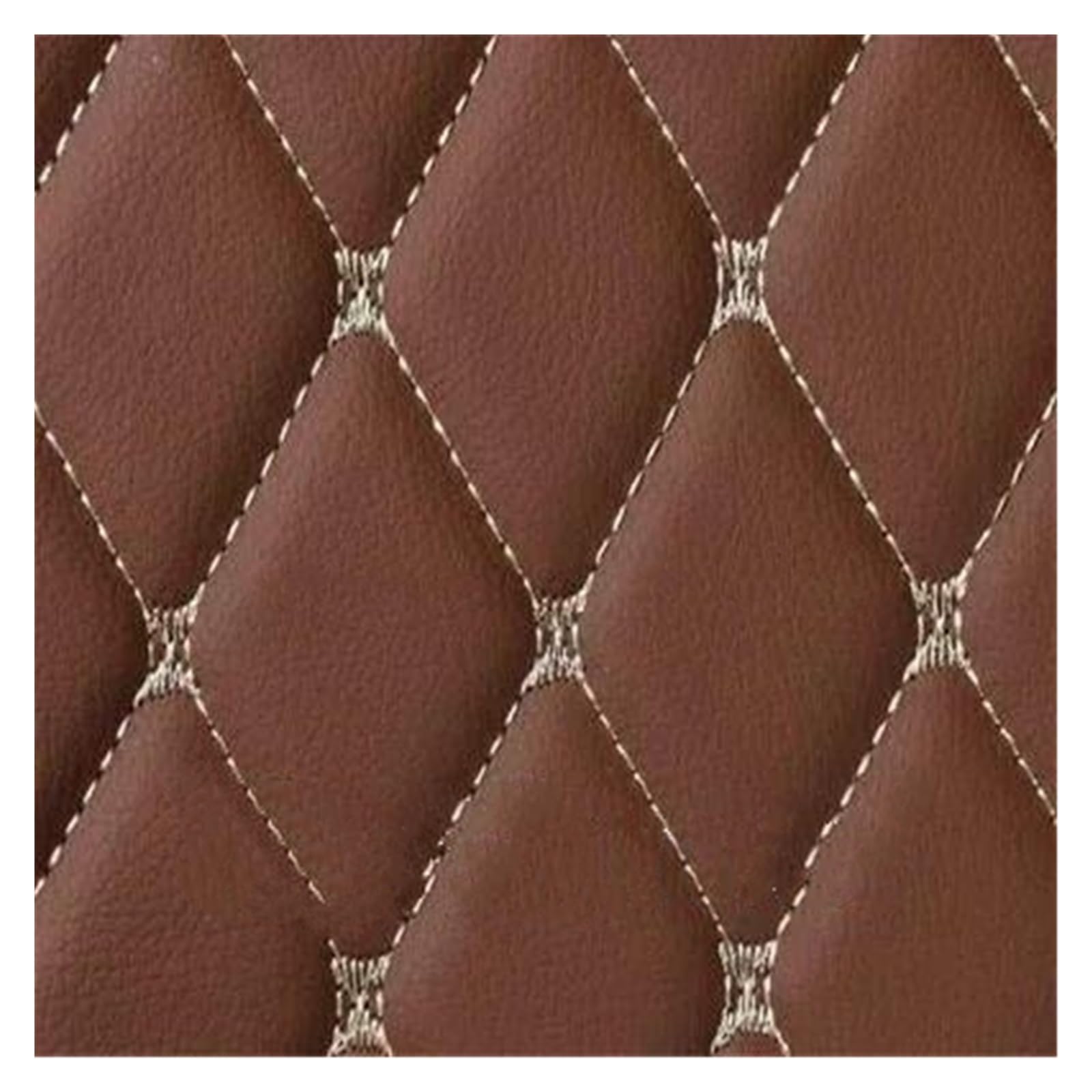 Tapis de coffre imperméable anti-saleté en cuir pour BMW E81 café