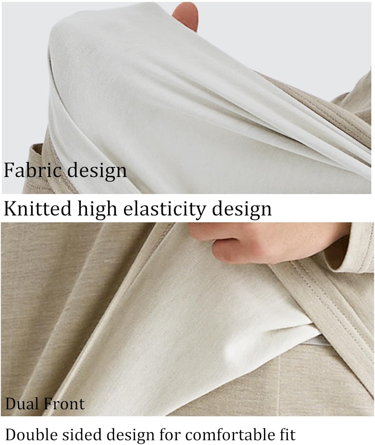Faraday Fabric Radiation Protection Maternity Clothing Faraday Fabric Silver The Body From Radiation Injury (Color : Silver, Size : XXX-Large)
