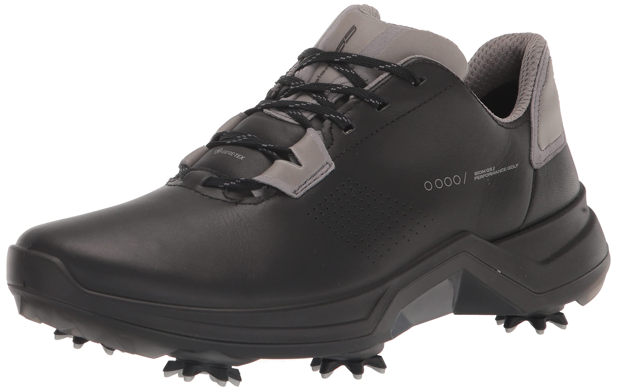 ECCO Herren Biom G5 Gore-tex Waterproof Golfschuh, Schwarz (Black/Steel), 46 EU