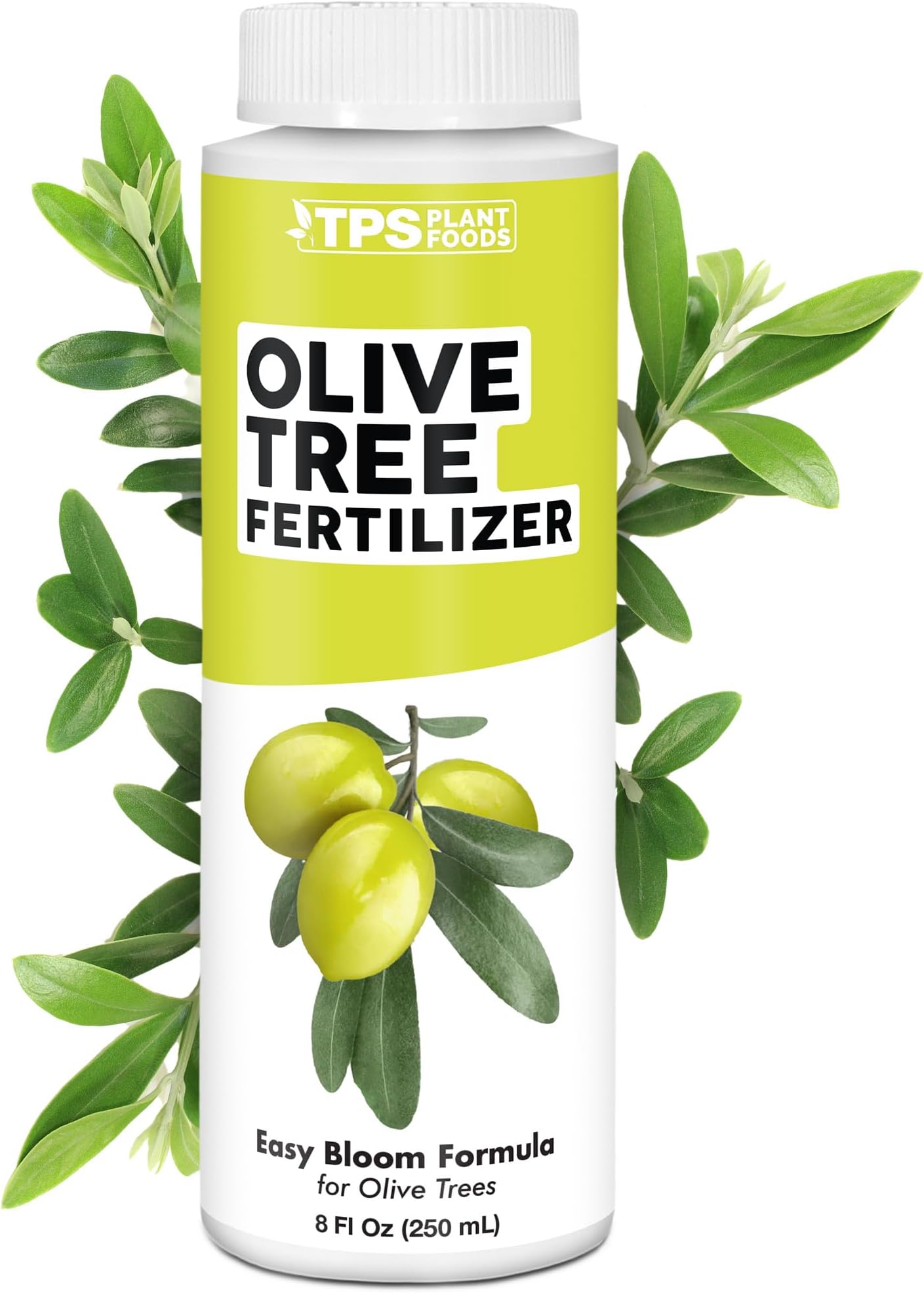 TPS NUTRIENTS Olive Tree Fertilizer for All Olive and Oleaceae Trees, Liquid Plant Food 8 oz (250mL)