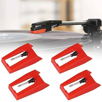 Aazon.co: 2 Pack Ruby Record Player Needles Replaceent, Turntable Needles Stylus For Crosley