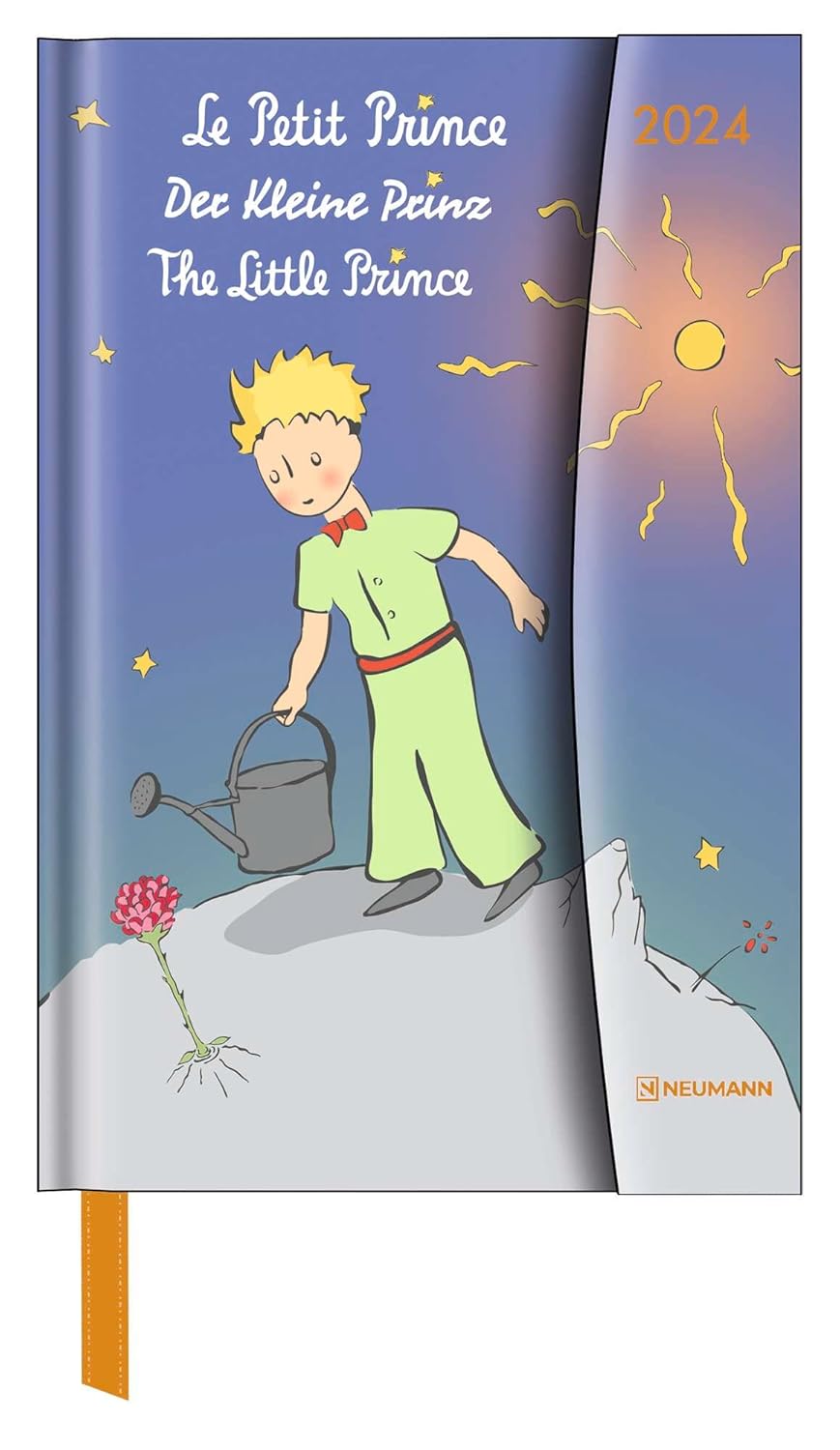 Der Kleine Prinz 2024 - Diary - Buchkalender - Taschenkalender - 10x15