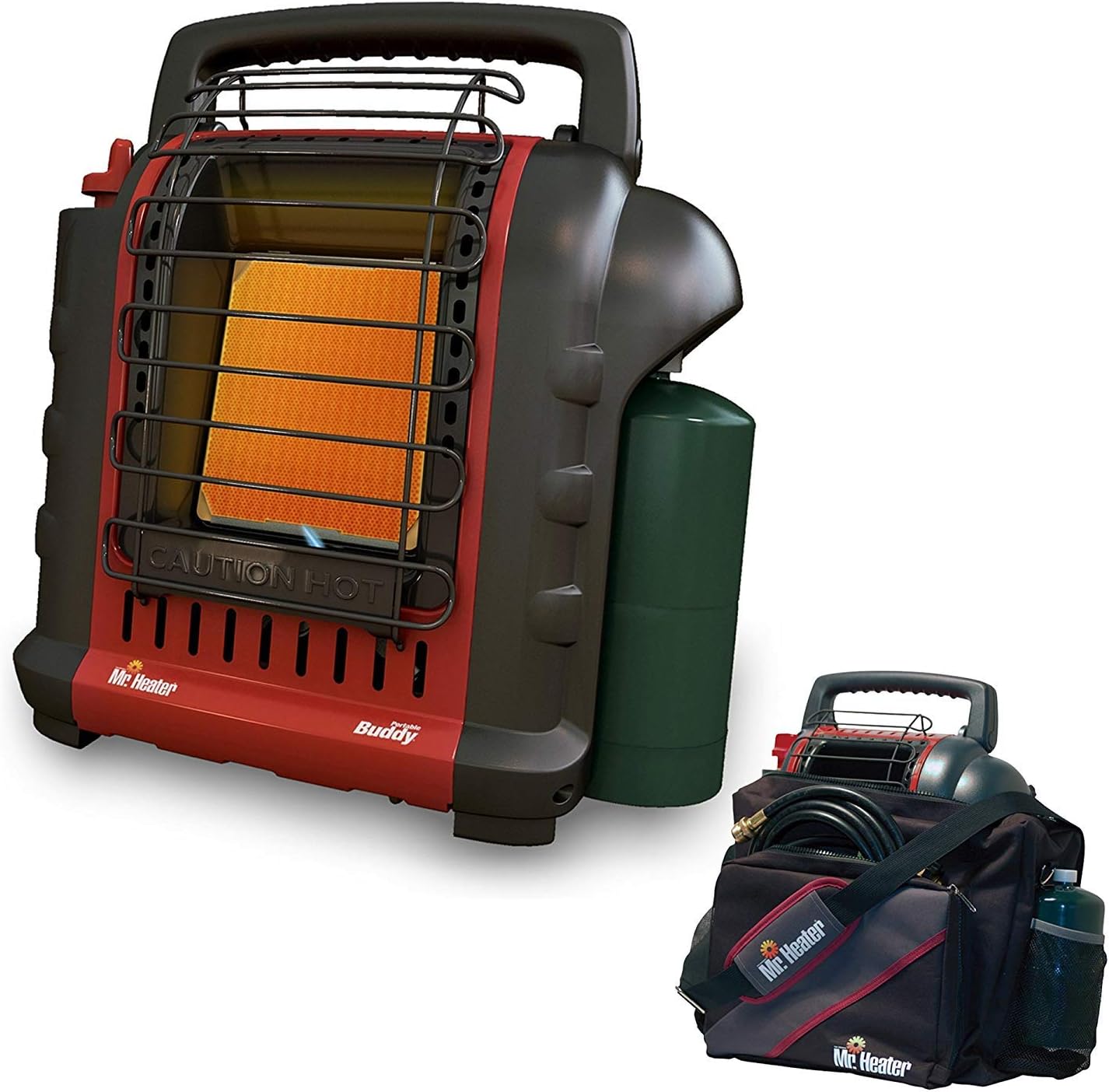 Mr. Heater Portable Buddy Propane Heater + Kidde Battery