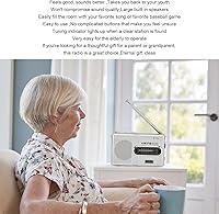 Vista 3 de Radio portátil AM FM, radio digital de bolsillo con altavoz de 5 W, radio de transistor compacto de onda corta con conector para auriculares