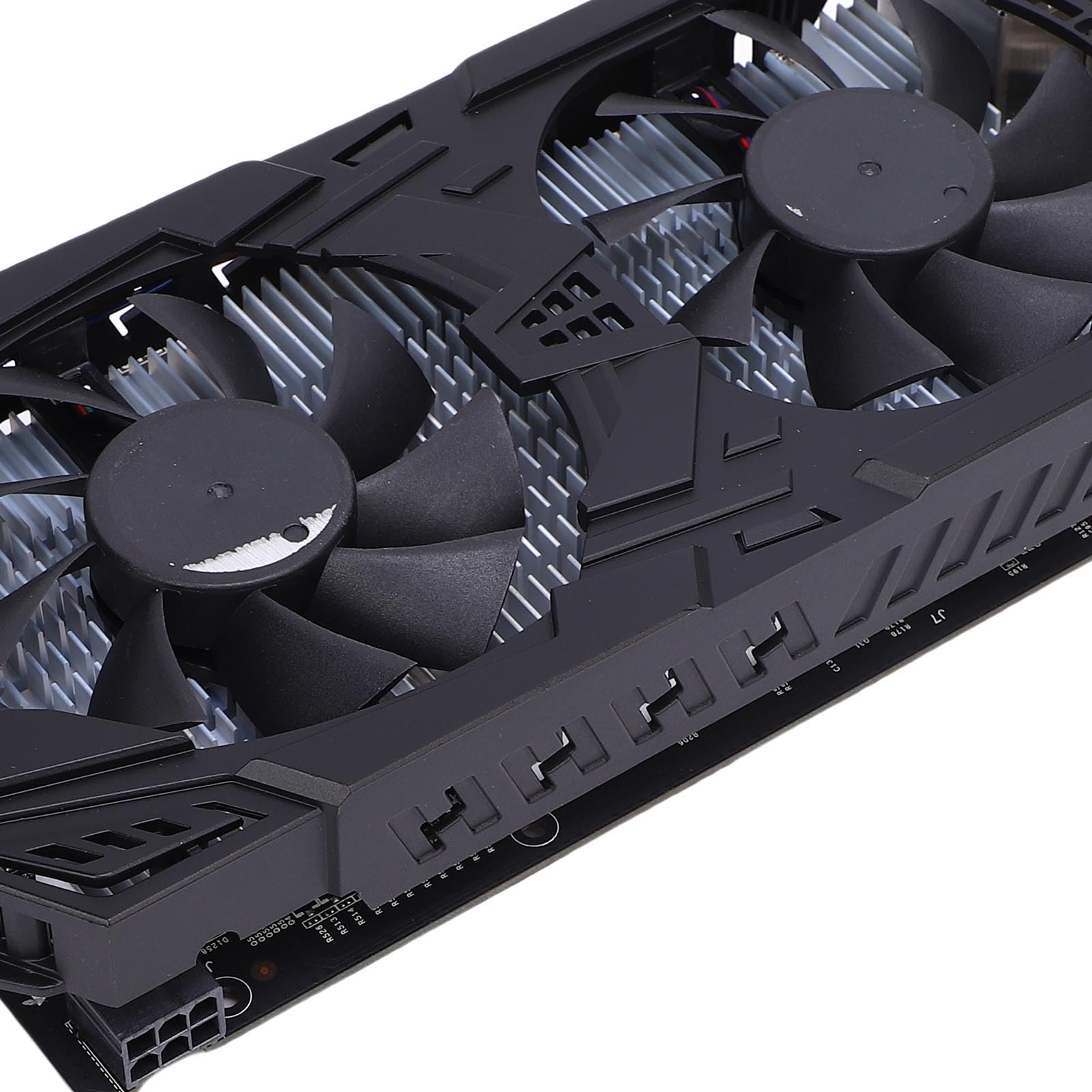 Cuifati GDDR5 2GB Computergrafikkarte, 128 -Bit -PCIe 3.0 X16 Gaming -Grafikkarte mit 2 Cooling -Lüfter, PC -GPU für Gaming, mit HD Multimedia Interface Display Port DVI -Schnittstelle