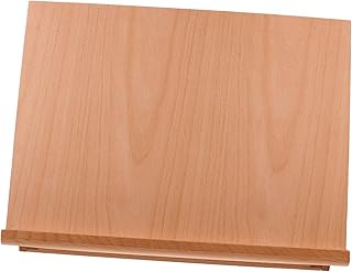 TEHAUX Cavalete Dobrável Para Pintores De Pintura De Mesa Para Adultos Drwaing Rack De Desenho Suporte De Exibição De Madeira Cavalete De Madeira Mesa De Desenho Ajustável Rack De