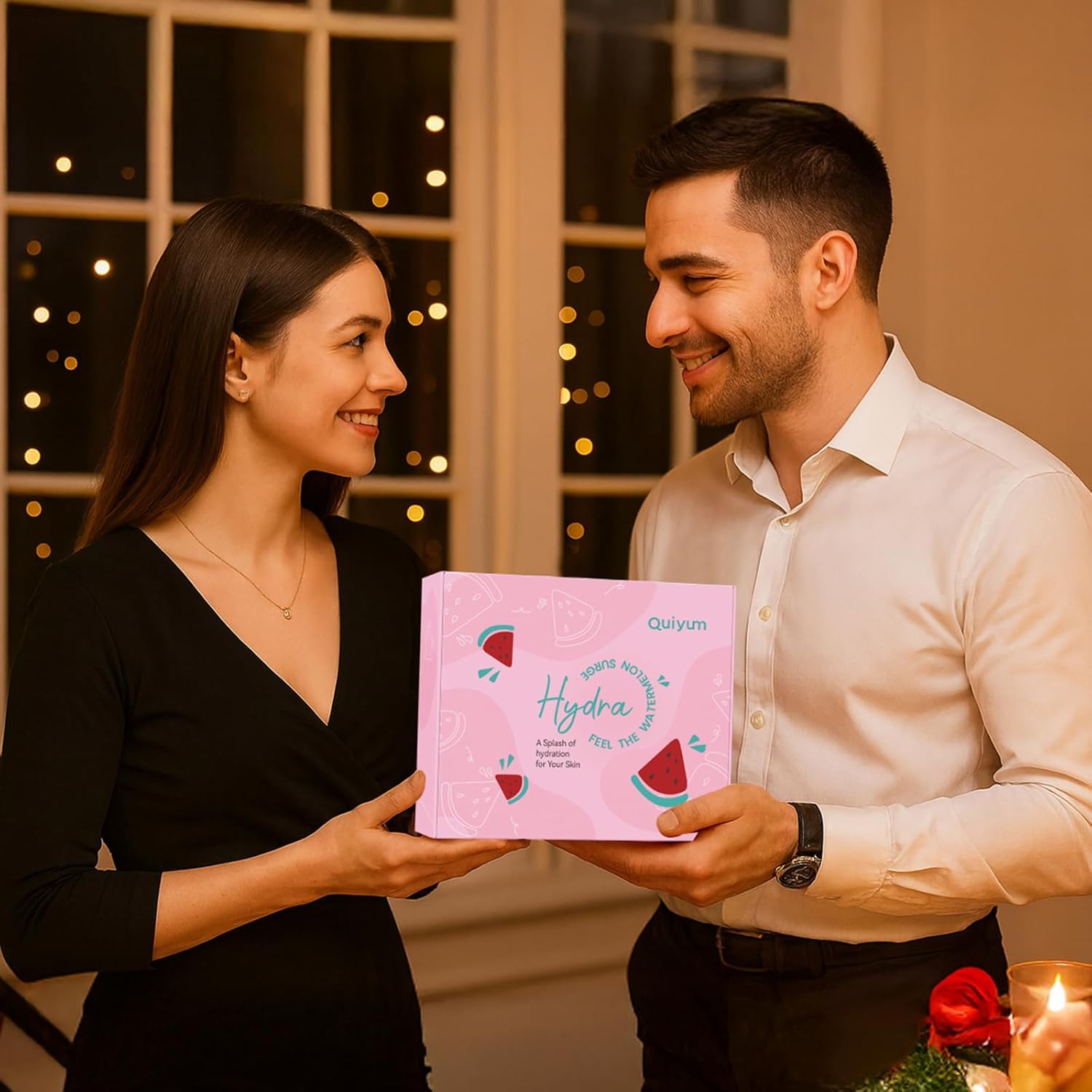 Pink Watermelon & Niacinamide Gift Set for Glow Skin -Hydrating, Firming, and Radiance-Boosting Skincare Set for Women & Girls | With Watermelon Extract B5, CICA, Hyaluronic Acid &Collagen - Image 6