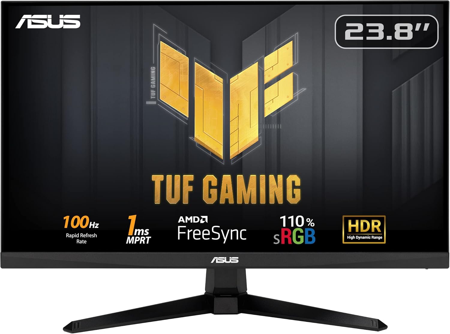 Monitor ASUS TUF Gaming de 23,8″ por 79,18€ ¡¡47% de descuento!!